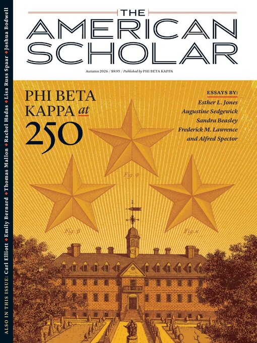 Cover image for The American Scholar